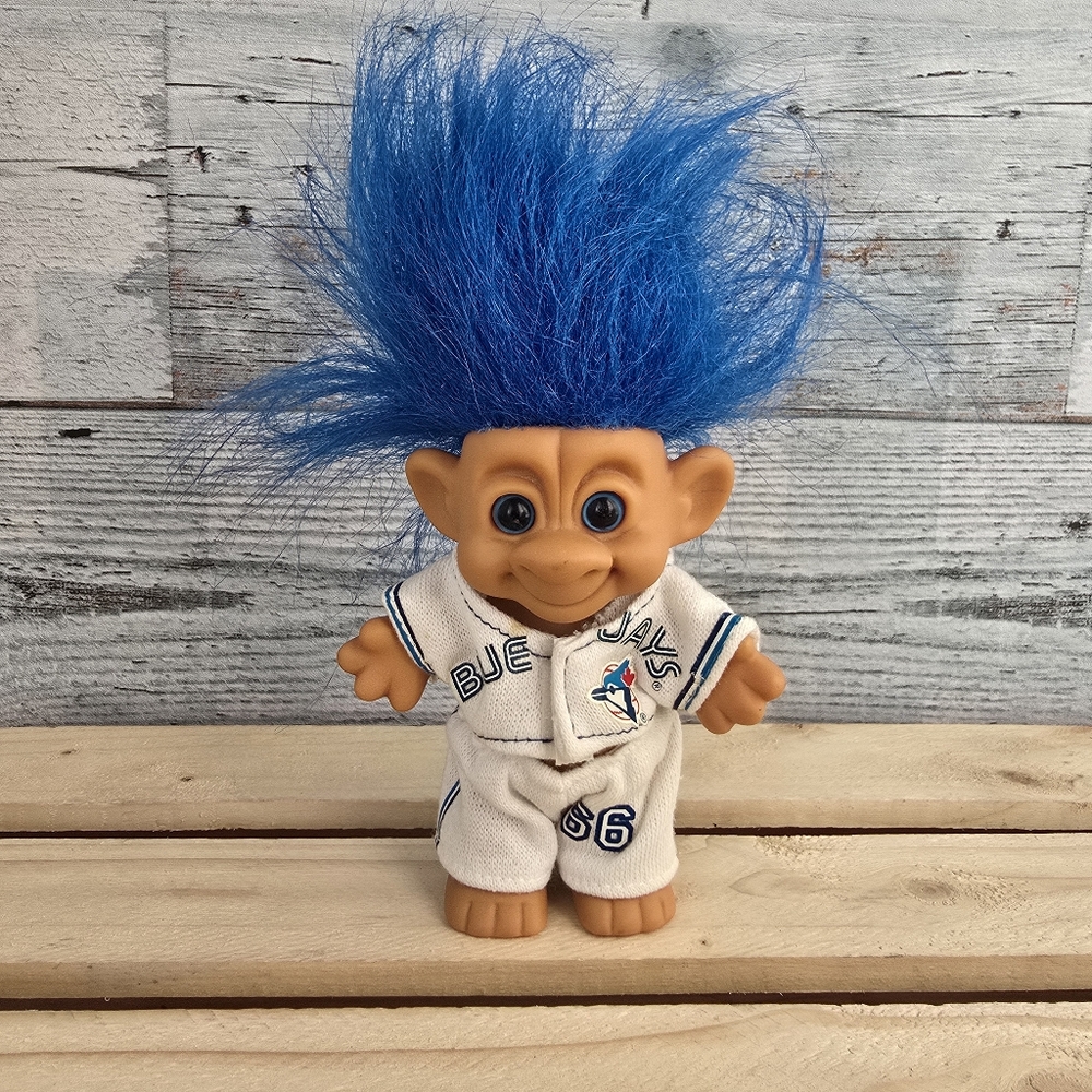 Vintage 90s Forest Troll #66 MLB 1992 World Series Toronto Blue Jays